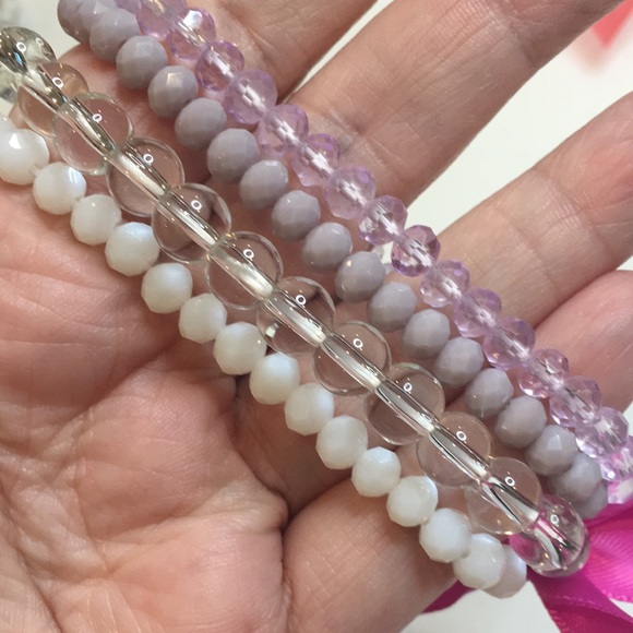 Faux Crystal Bracelet Set - Picture 4 of 4